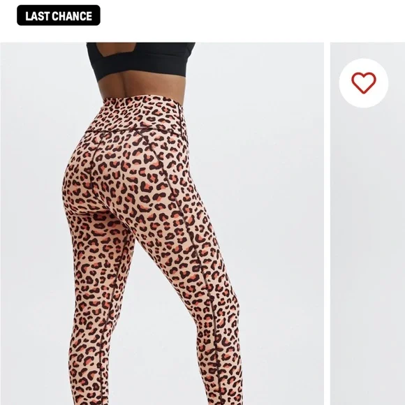 Fabletics Leopard Print Leggings - Picture 2 of 11